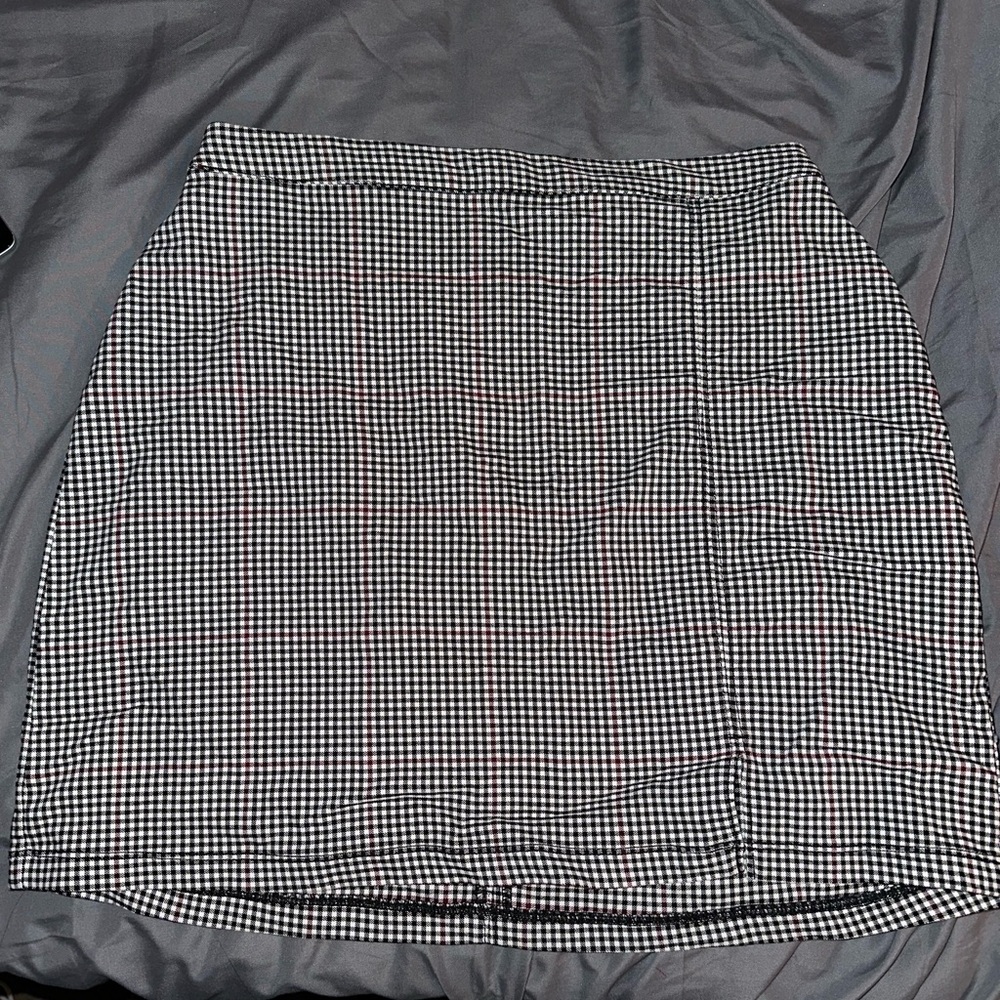 Hollister Gingham Mini Skirt Sz. M